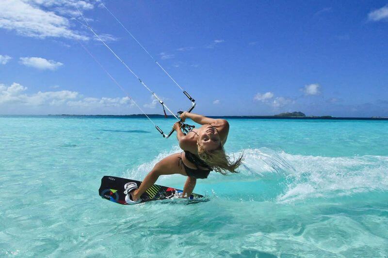 Vieni a praticare Kitesurf nel migliore posto di tutti i Caraibi: L'Arcipelago Los Roques - Vacanze con Posada Macondo - Kitesurfing e attività a Los Roques
